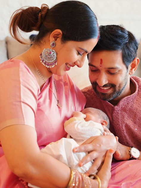 Vikrant Massey and his wife Sheetal Thakur welcomed a baby boy Vardaan